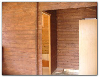 Wooden partition